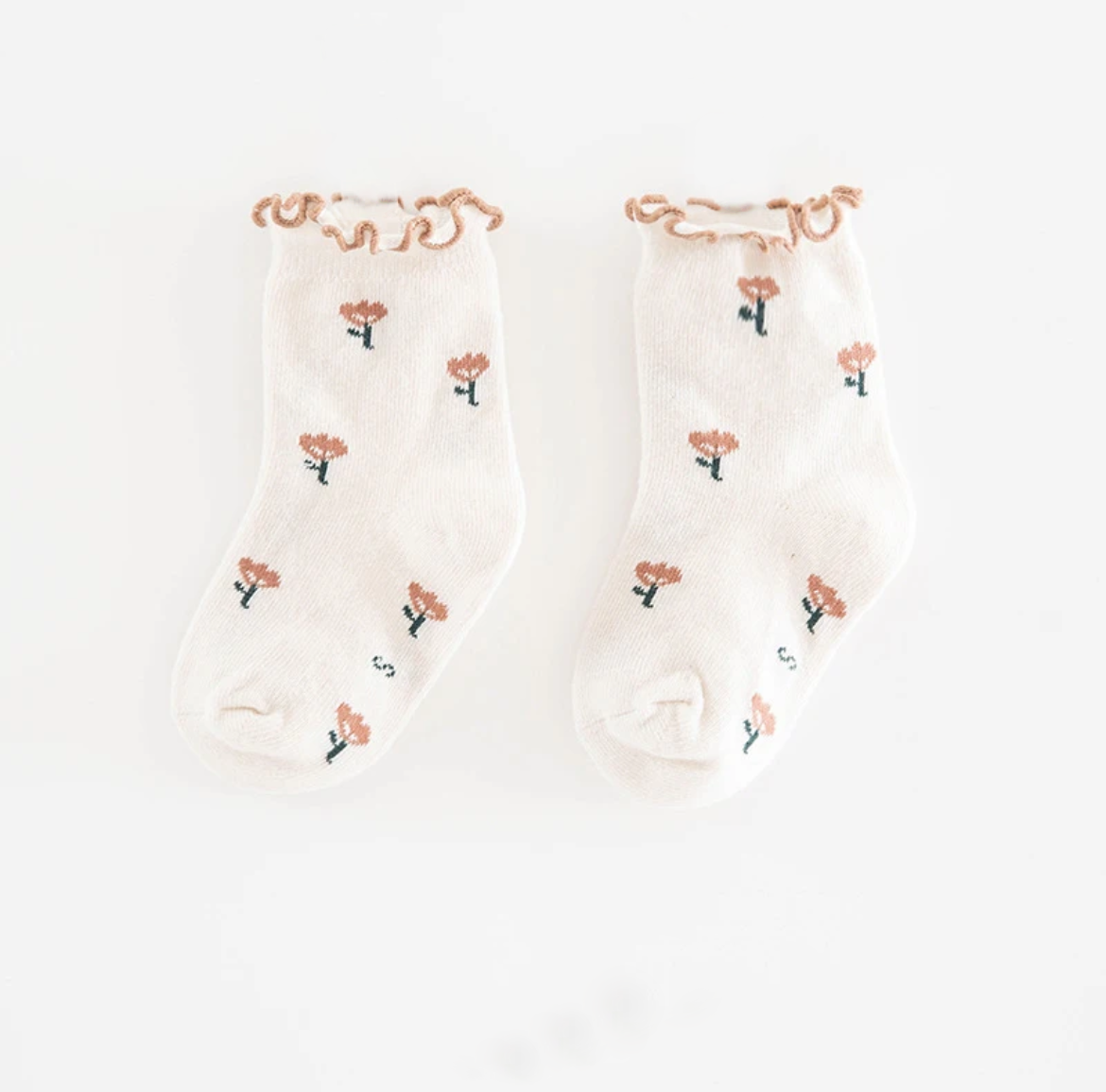 Blush Floral Socks