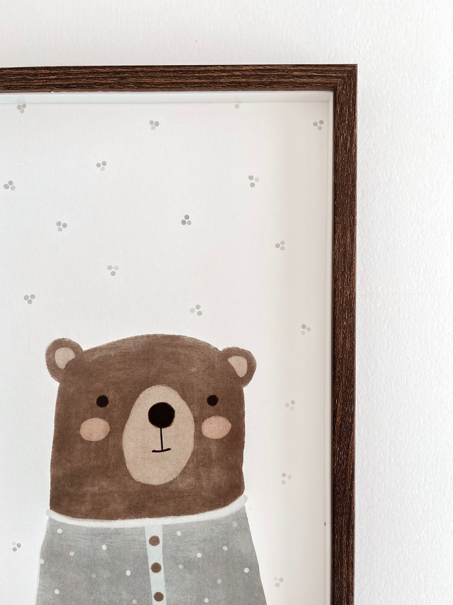 Mr Brown Bear Print