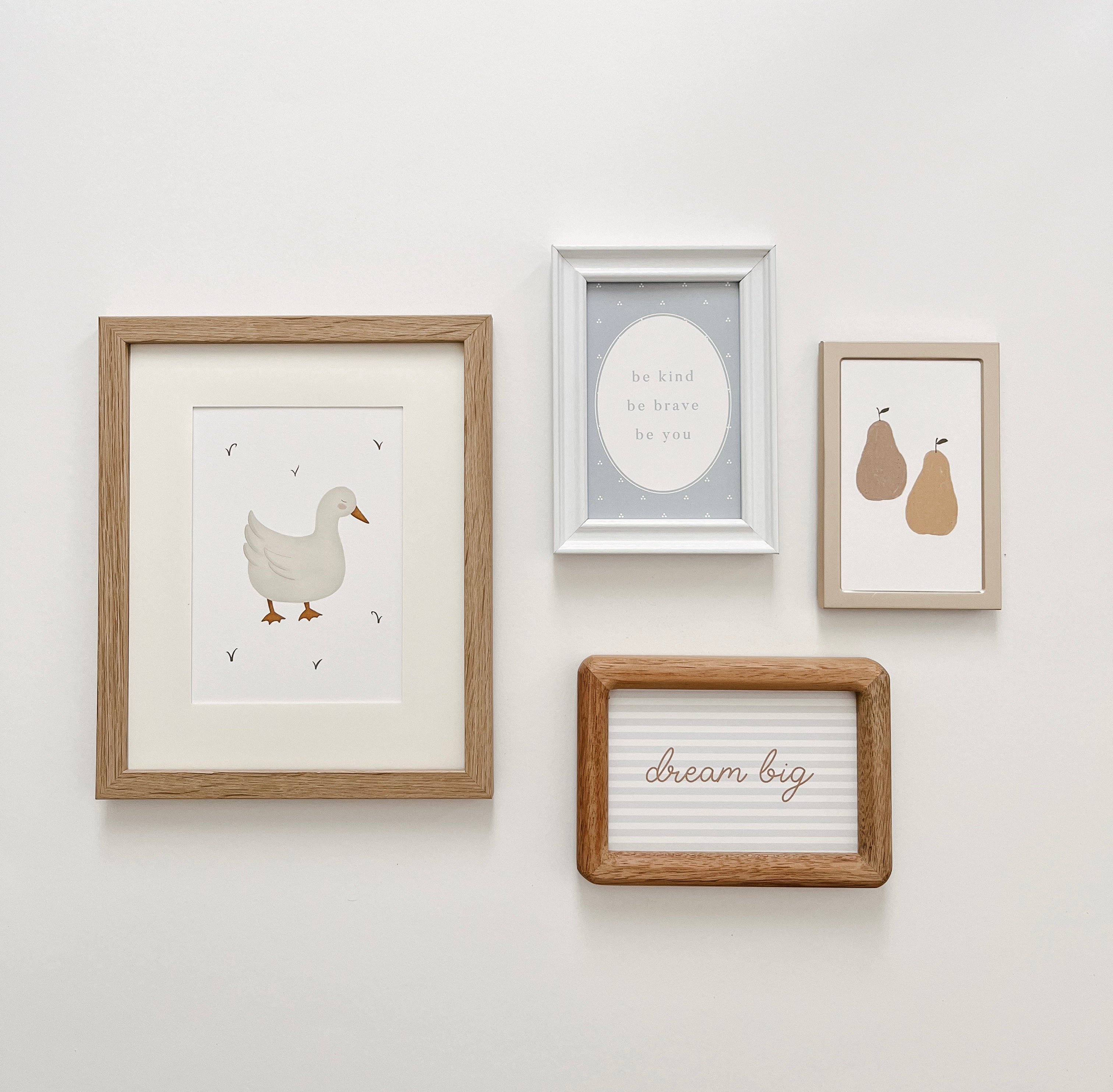 Be Kind, Be Brave, Be You Print