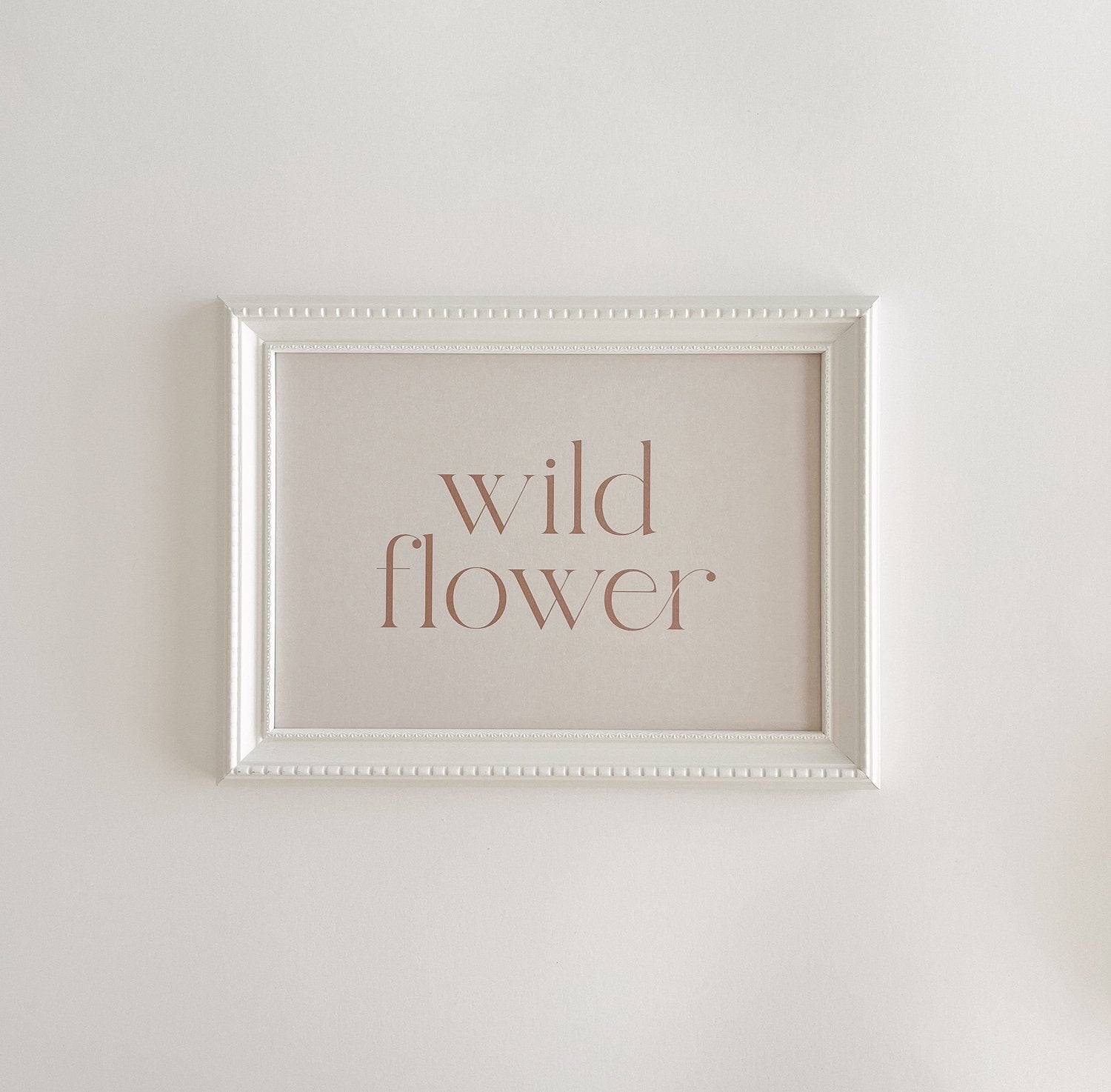 Wild Flower Print
