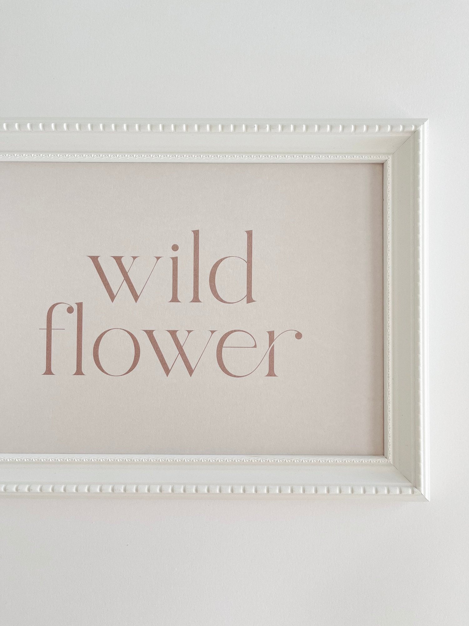 Wild Flower Print