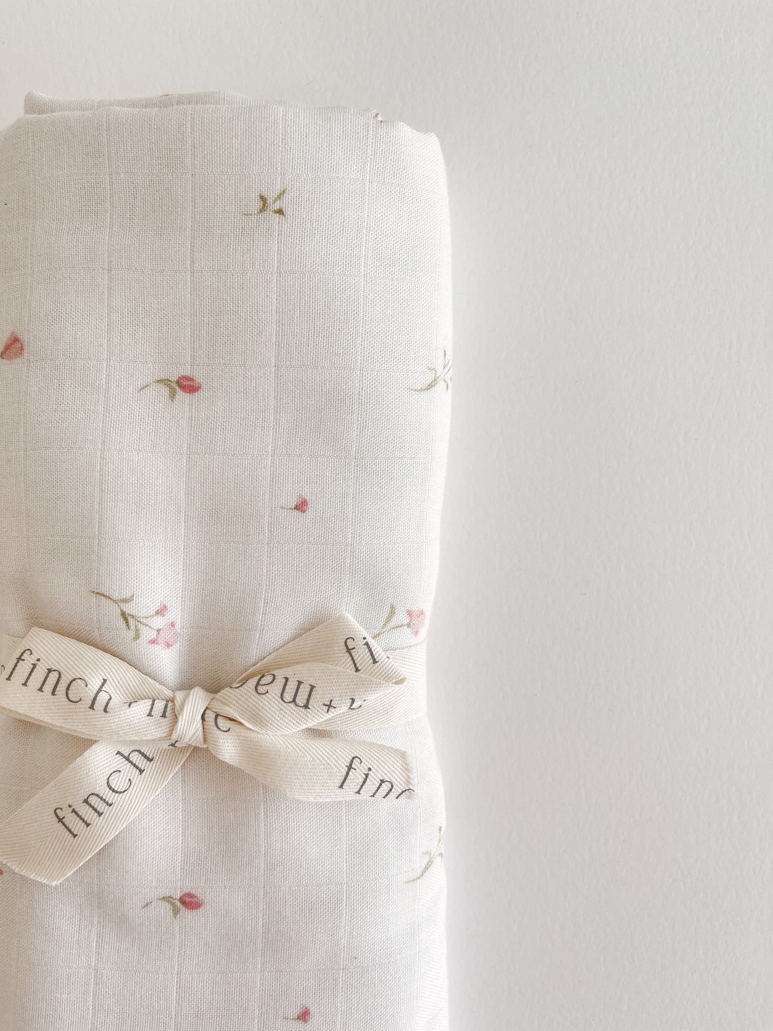 Sweet Carnations Baby Swaddle