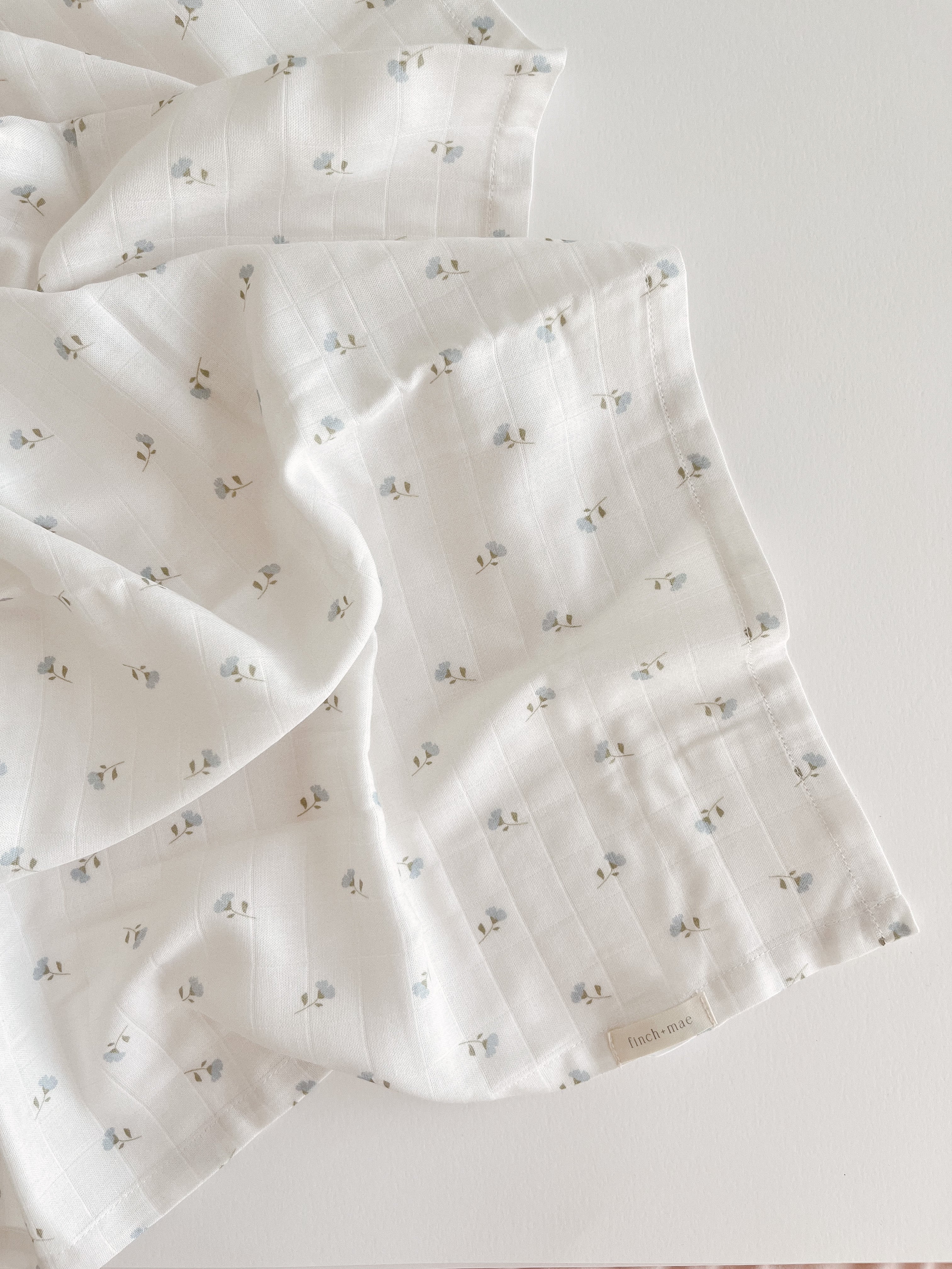 Cornflowers Baby Swaddle