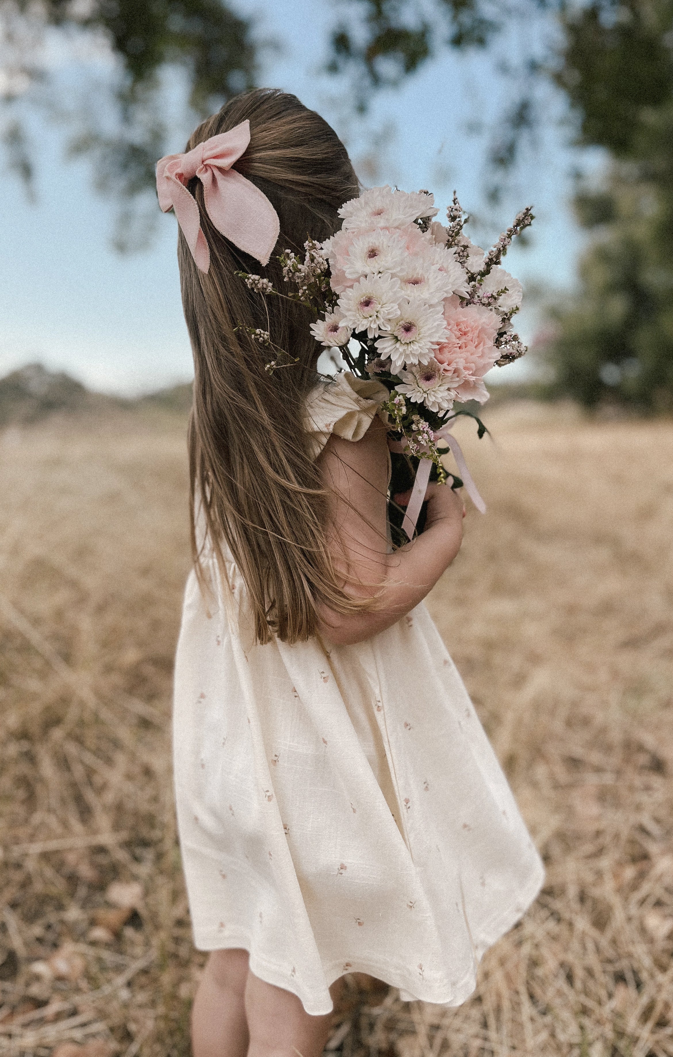 Lila Flutter Dress - Floral