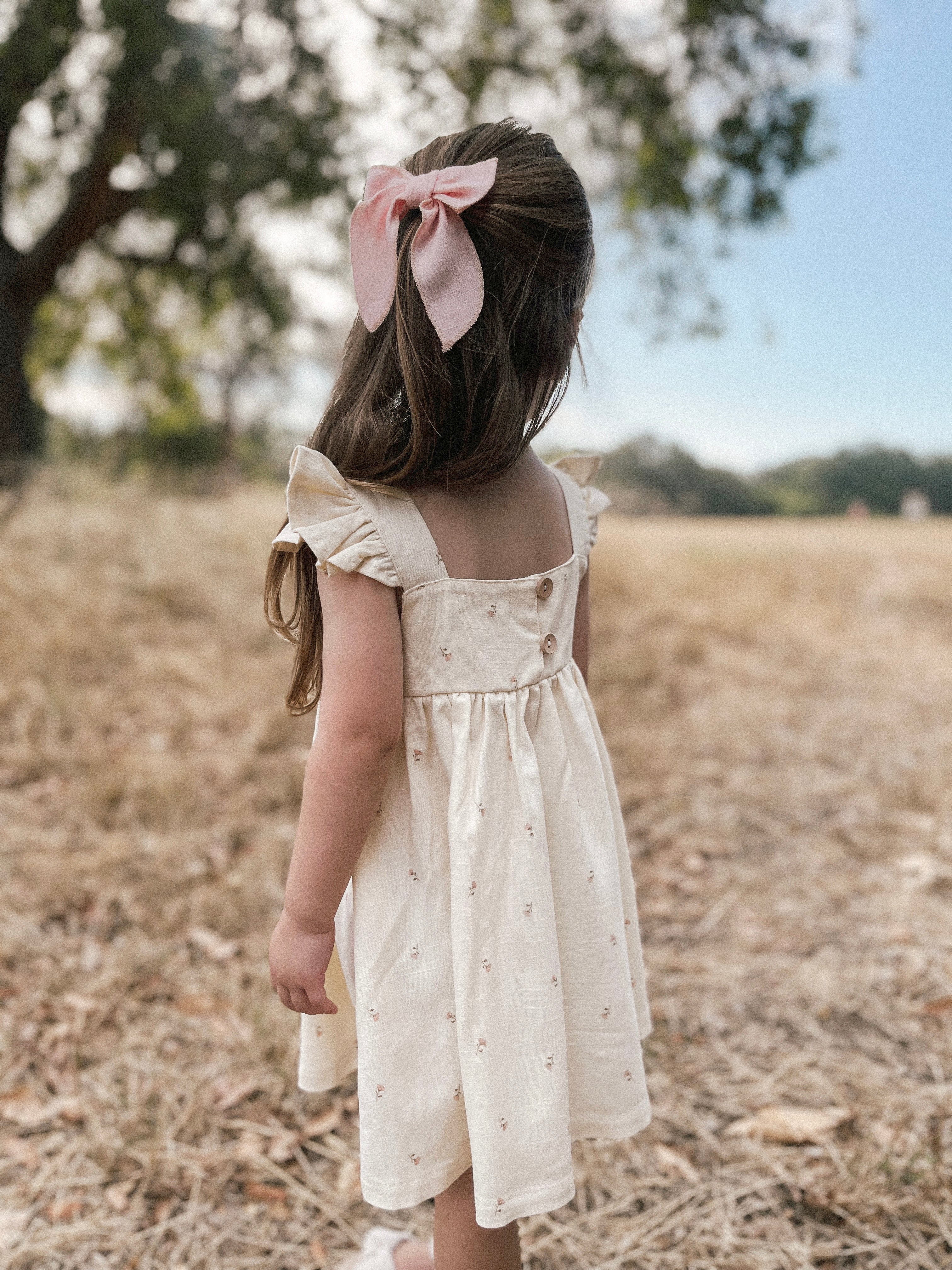 Lila Flutter Dress - Floral