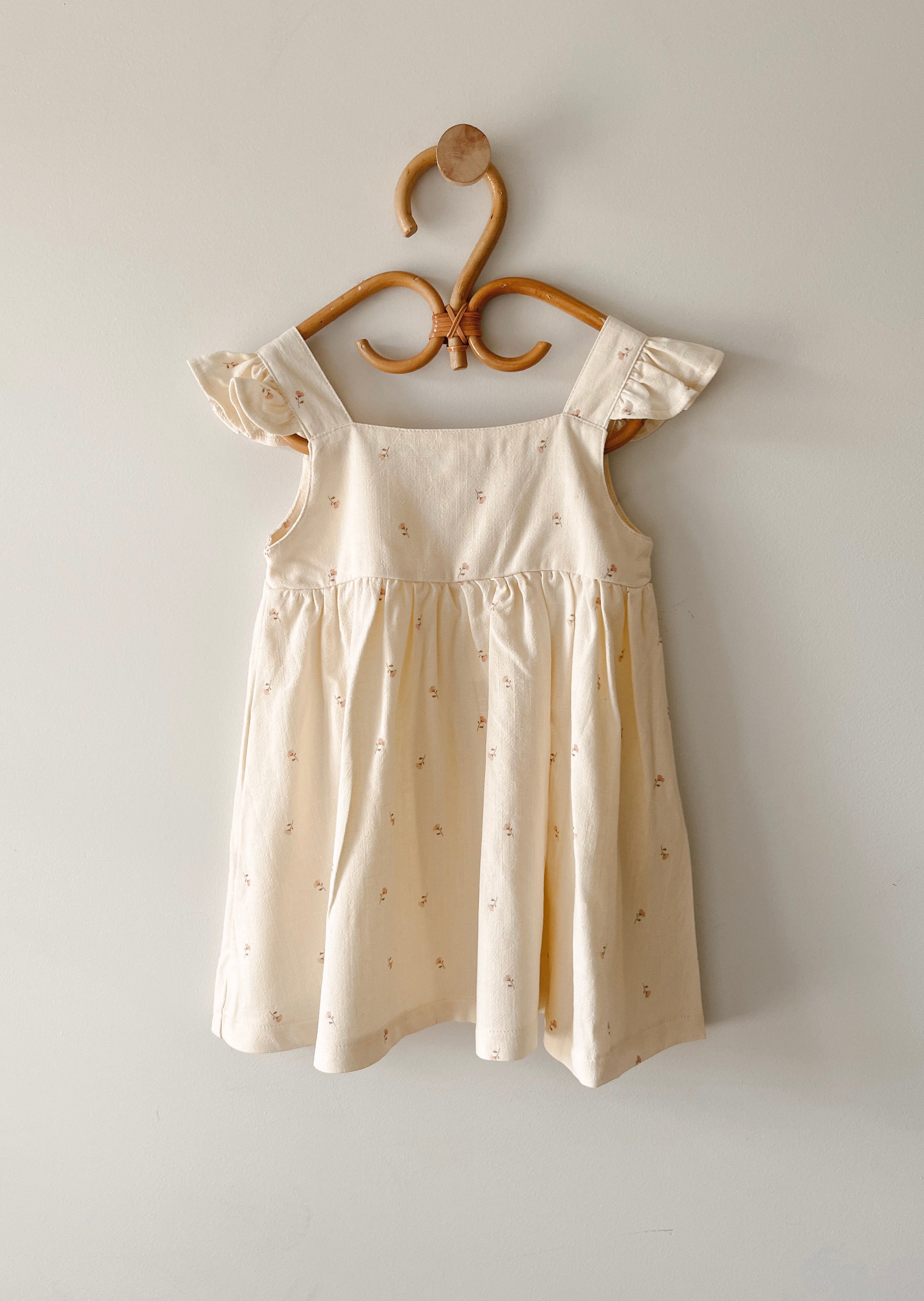 Lila Flutter Dress - Floral