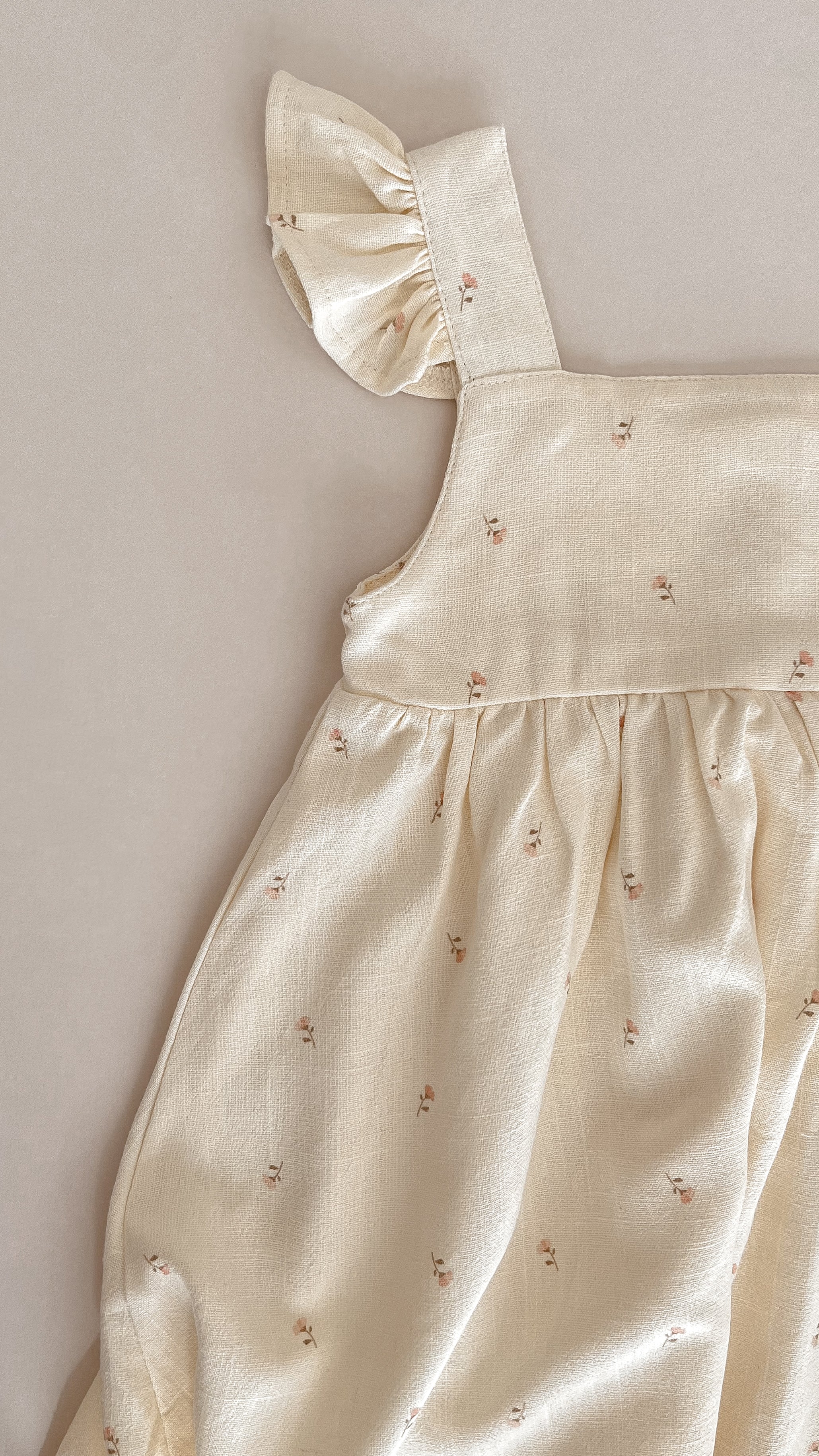 Lila Flutter Dress - Floral
