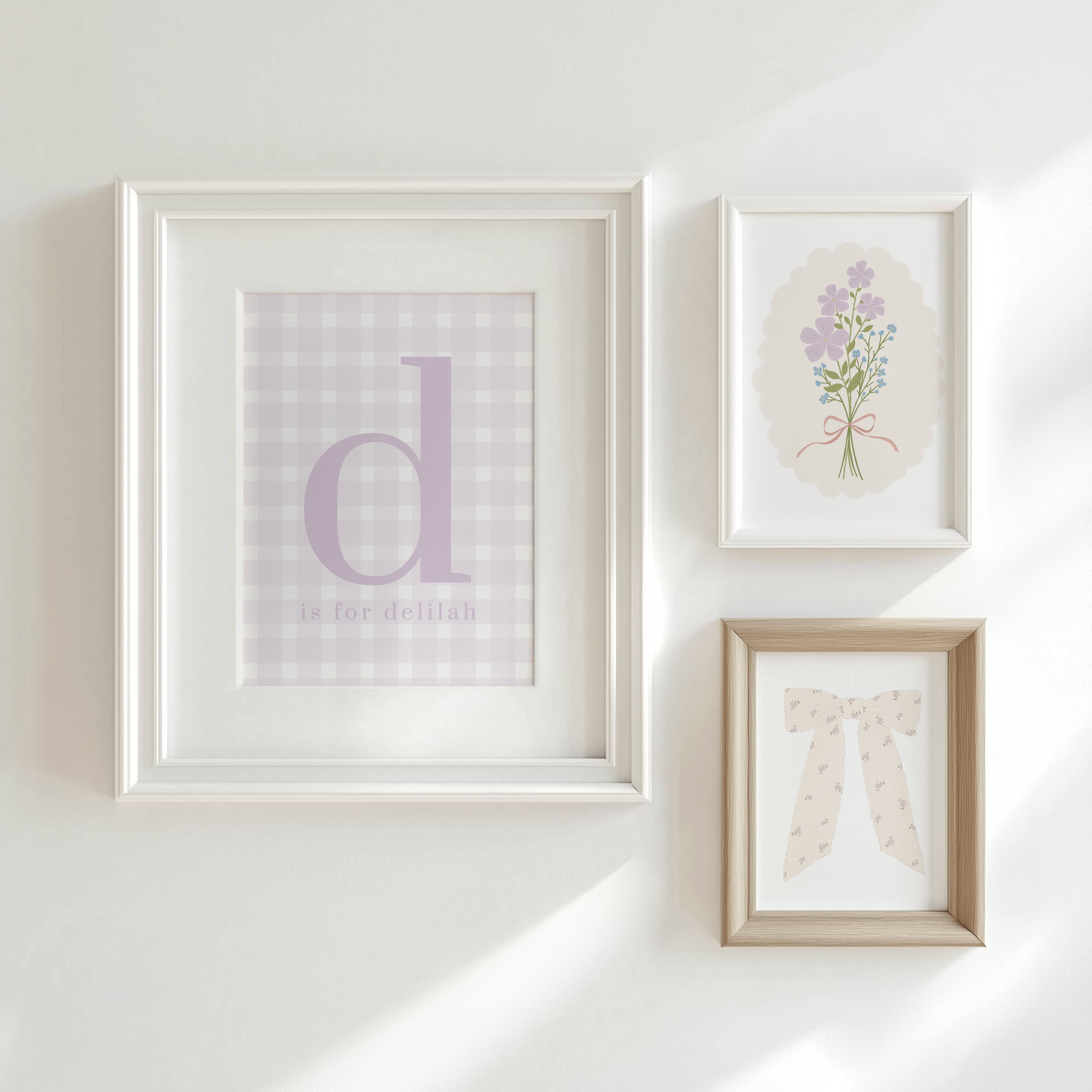 LILAC BLOOMS PRINT