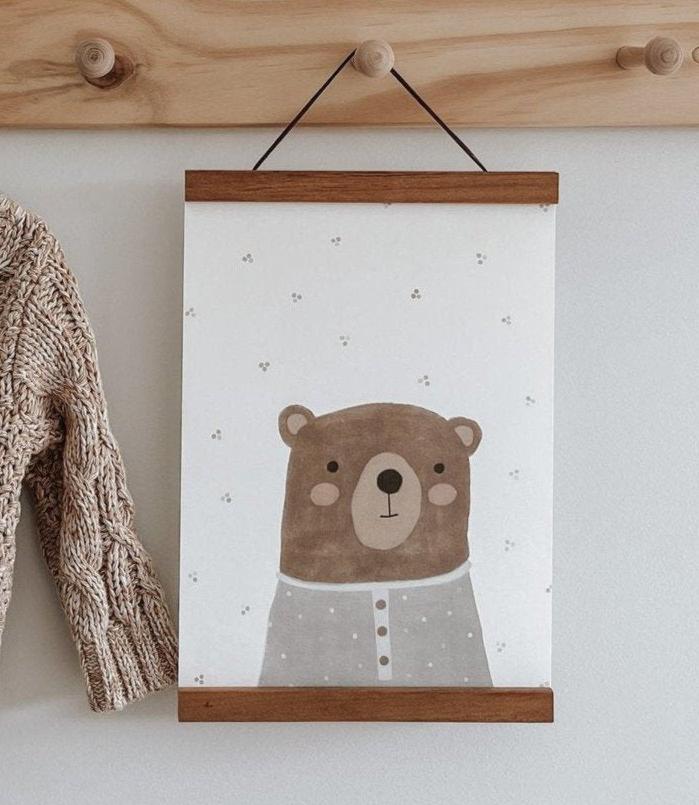 Mr Brown Bear Print