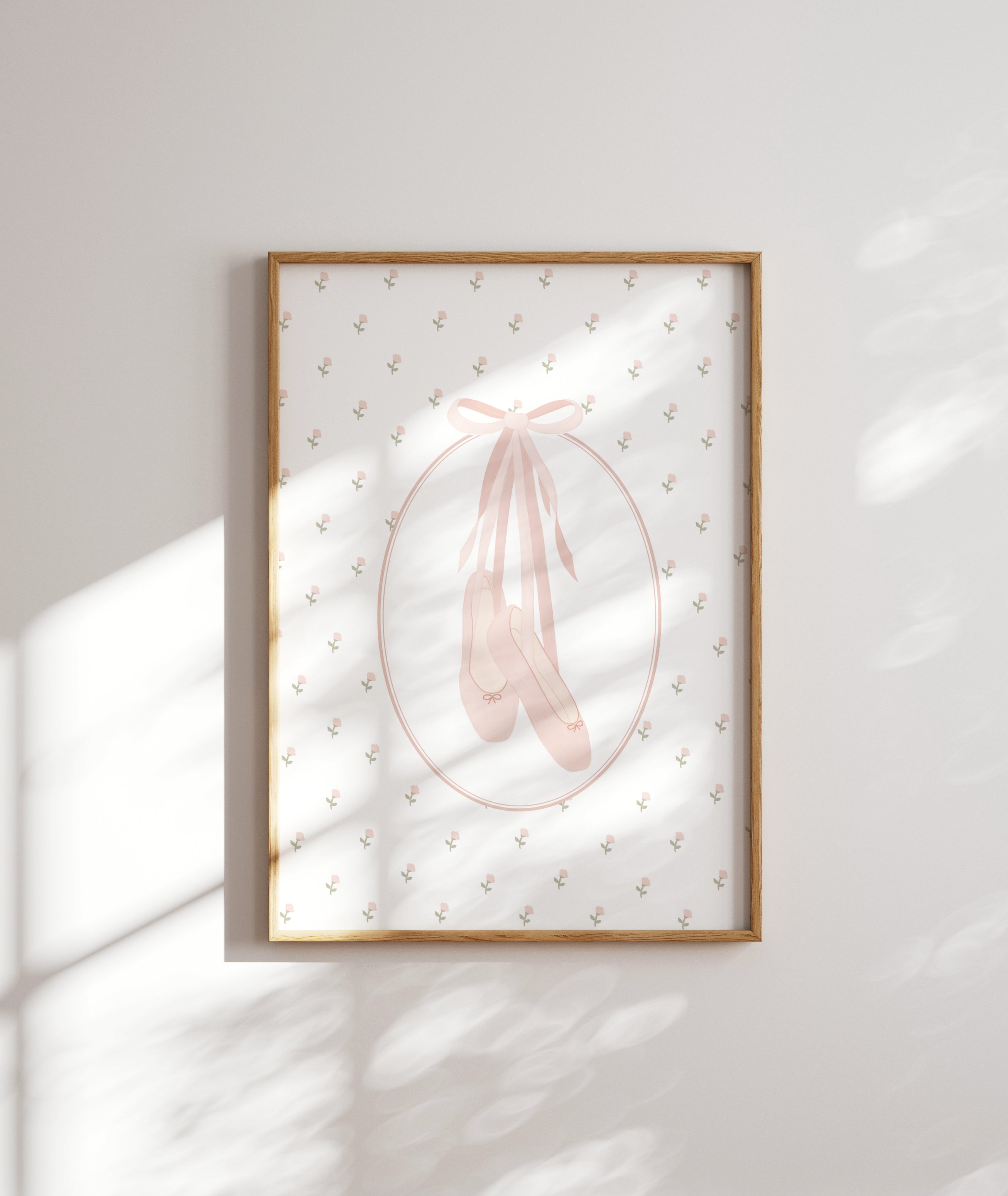 Ballet Slippers Print