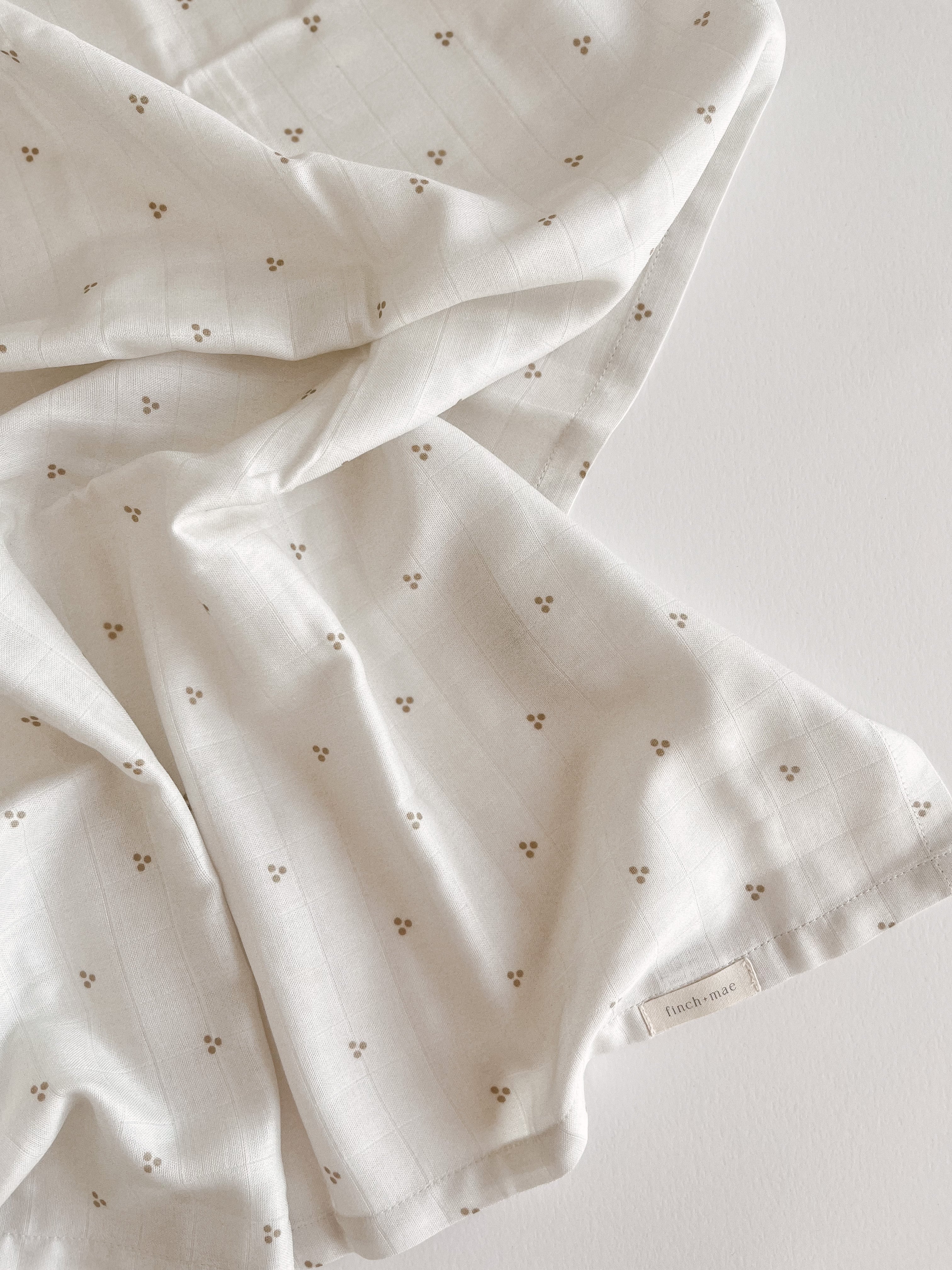Petite Dots Baby Swaddle