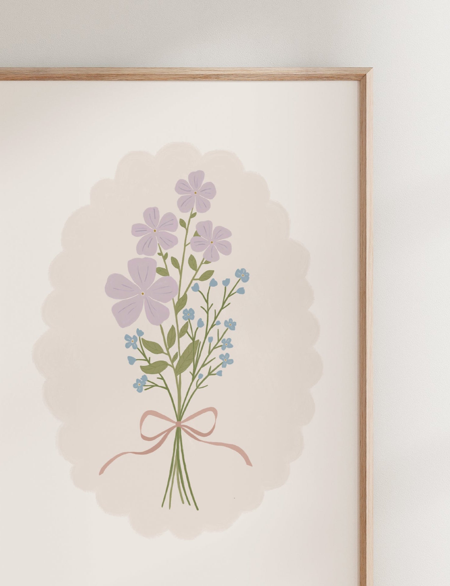 LILAC BLOOMS PRINT